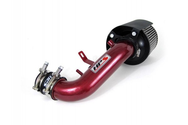 HPS Performance Shortram Air Intake Kit 02-06 Acura RSX Base 2.0L, Includes Heat Shield, Red
