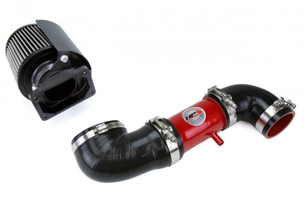 HPS Performance Shortram Air Intake Kit 91-99 Dodge Stealth DOHC V6 3.0L Non Turbo, Includes Heat Shield, Red