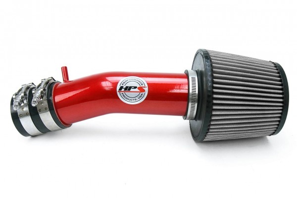 HPS Red Shortram Cool Air Intake Kit for 07-08 Acura TL Type-S 3.5L V6
