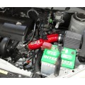 HPS Performance Shortram Air Intake 2003-2004 Pontiac Vibe 1.8L, Includes Heat Shield, Red
