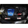 HPS Performance Shortram Air Intake 2012-2013 Mazda Mazda3 2.0L Skyactiv, Includes Heat Shield, Red