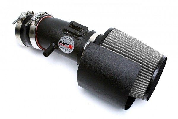 HPS Performance Shortram Air Intake Kit 09-17 Nissan Maxima V6 3.5L, Includes Heat Shield, Black