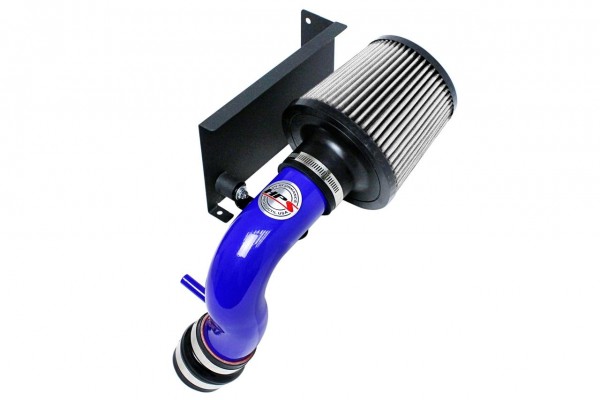HPS Performance Cold Air Intake Kit 02-05 Mini Cooper S 1.6L Supercharged, Includes Heat Shield, Blue