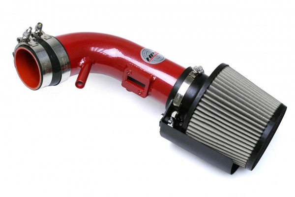 HPS Performance Shortram Air Intake 2007-2012 Nissan Altima 2.5L 4Cyl, Includes Heat Shield, Red