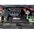 HPS Performance Shortram Air Intake 2013 Nissan Altima Coupe 2.5L 4Cyl, Includes Heat Shield, Red