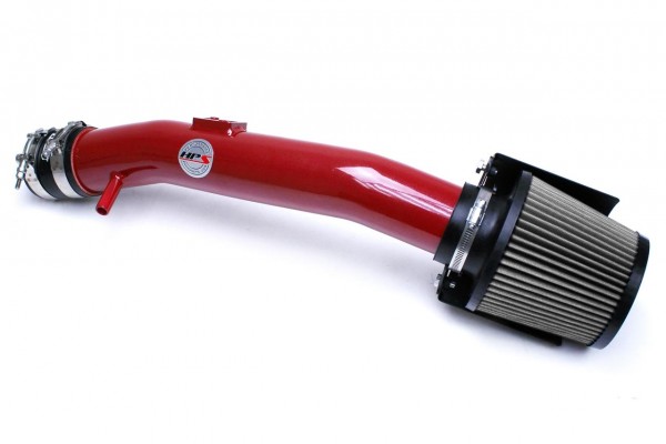 HPS Performance Shortram Air Intake 2004-2006 Nissan Altima V6 3.5L, Includes Heat Shield, Red