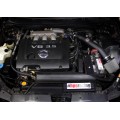 HPS Performance Shortram Air Intake 2004-2008 Nissan Maxima V6 3.5L, Includes Heat Shield, Black