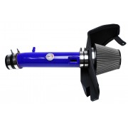 HPS Performance Shortram Air Intake 2011-2014 Ford Mustang 3.7L V6, Includes Heat Shield, Blue