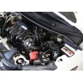 HPS Performance Shortram Air Intake 2015-2018 Honda Fit 1.5L, Includes Heat Shield, Black
