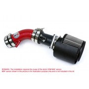 HPS Performance Shortram Air Intake 2002-2006 Nissan Altima 2.5L 4Cyl, Includes Heat Shield, Red