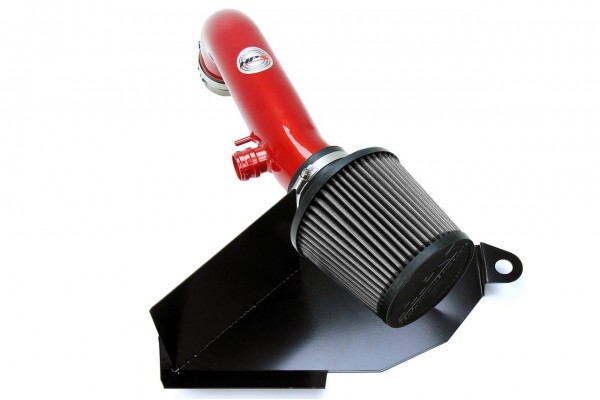 HPS Performance Shortram Air Intake 2017-2019 Audi A3 FWD 2.0T TFSI Turbo without MAF Sensor, Includes Heat Shield, Red