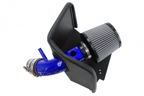 HPS Blue Shortram Air Intake Kit with Heat Shield for 09-19 Toyota Corolla 1.8L