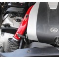 HPS Performance Shortram Air Intake 2014-2015 Lexus IS250 2.5L V6, Includes Heat Shield, Red