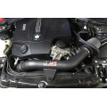 HPS Performance Shortram Air Intake 2014-2016 BMW 435i 435ix F32 F33 F36 3.0L Turbo N55, Includes Heat Shield, Black
