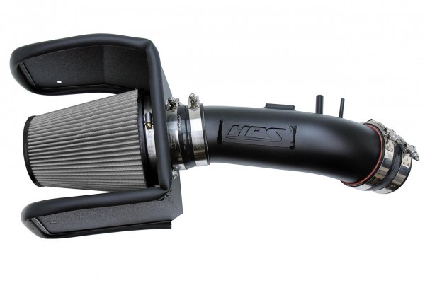 HPS Black Cold Air Intake Kit with Heat Shield for 08-18 Lexus LX570 5.7L V8