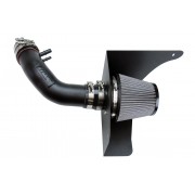 HPS Performance Cold Air Intake Kit 15-17 Ford Mustang 3.7L V6, Includes Heat Shield, Black
