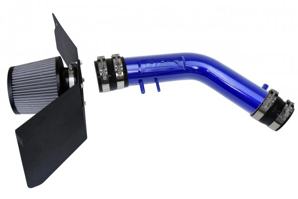 HPS Blue Shortram Air Intake Kit with Heat Shield for 95-99 Toyota Tacoma 2.4L 2.7L
