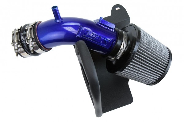HPS Performance Shortram Air Intake 2018-2019 Toyota Camry 2.5L, Includes Heat Shield, Blue