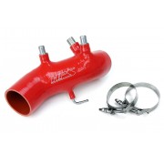 HPS RED REINFORCED SILICONE POST MAF AIR INTAKE HOSE KIT FOR TOYOTA 86-92 SUPRA 7MGTE TURBO