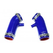 HPS BLUE REINFORCED SILICONE POST MAF AIR INTAKE HOSE KIT FOR INFINITI 08-09 EX35 3.7L