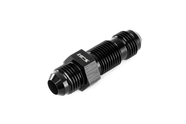HPS Performance -8 Straight Aluminum Bulkhead Adapter Fitting