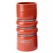 HPS 2" - 2.5" ID , 6" Long High Temp 4-ply Aramid Reinforced Silicone CAC Coupler Hose Hot Side (51mm - 63mm ID , 152mm Length)