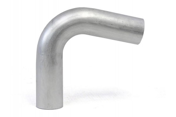 HPS 3.25" OD 100 Degree Bend 6061 Aluminum Elbow Pipe 16 Gauge w/ 3 1/2" CLR