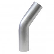HPS 3.25" OD 35 Degree Bend 6061 Aluminum Elbow Pipe 16 Gauge w/ 3 1/2" CLR