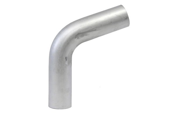 HPS 2.25" OD 70 Degree Bend 6061 Aluminum Elbow Pipe 16 Gauge w/ 2-1/4" CLR