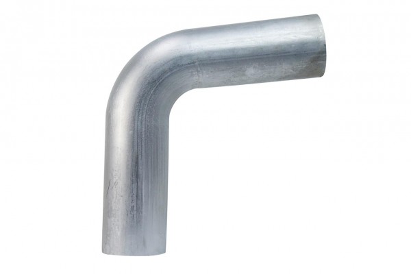 HPS 2" OD 80 Degree Bend 6061 Aluminum Elbow Pipe 16 Gauge w/ 2" CLR