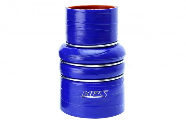 HPS 2.5" - 3" ID , 6" Long High Temp 4-ply Reinforced Silicone CAC Coupler Hose Cold Side (63mm - 76mm ID , 152mm Length) HPS 2.5" - 3" ID , 6" Long High Temp 4-ply Reinforced Silicone CAC Coupler Hose Cold Side (63mm - 76mm ID , 152mm Length)