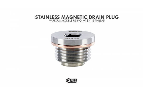 HPS Stainless Steel Magnetic Oil Drain Plug Bolt for Toyota/Lexus differentials, manual gearboxes, transaxles, transfer cases HPS Stainless Steel Magnetic Oil Drain Plug Bolt for Toyota/Lexus differentials, manual gearboxes, transaxles, transfer cases
