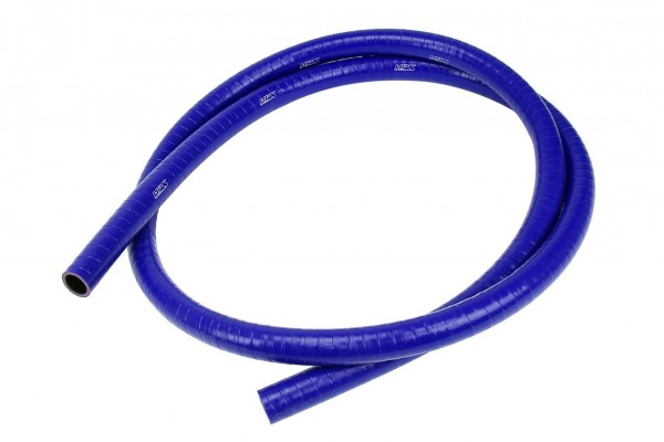 HPS 1/4" (6mm), FKM Lined Oil Resistant High Temperature Reinforced Silicone Hose, Sold per Feet, Blue