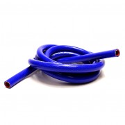 HPS 1" ID blue high temp reinforced silicone heater hose, Max Working Pressure 50 psi, Max Temperature Rating: 350F, Bend Radius: 4.5"