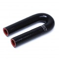 HPS 1" ID High Temp 4-ply Reinforced Silicone 180 Degree U Bend Elbow Coupler Hose Black (25mm ID) HPS 1" ID High Temp 4-ply Reinforced Silicone 180 Degree U Bend Elbow Coupler Hose Black (25mm ID)