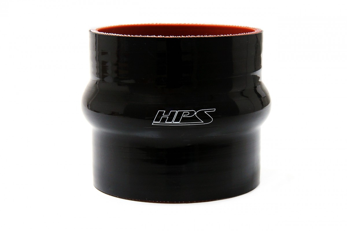 Speed Daddy 2" Black Silicone Intercooler Hose – 4-Ply, 8" Long, Straight, 120 PSI