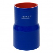 HPS 4" - 6" ID , 6" Long High Temp 4-ply Reinforced Silicone Reducer Coupler Hose Blue (102mm - 152mm ID , 152mm Length)