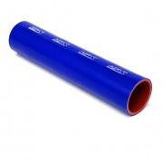 HPS HIGH TEMP 5/16" ID X 1 FOOT LONG 4-PLY REINFORCED SILICONE COUPLER TUBE HOSE BLUE (8MM ID)