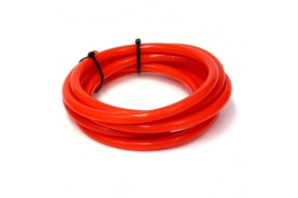 HPS 5/32" (4MM) ID RED HIGH TEMP SILICONE VACUUM HOSE - 10 FEET PACK