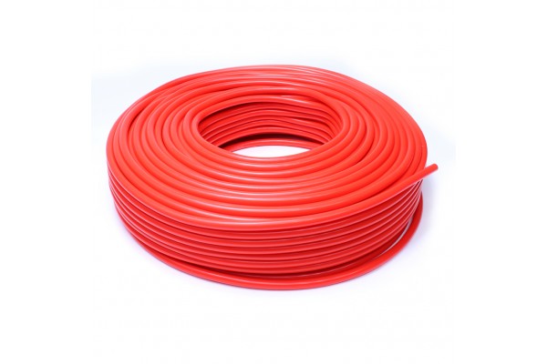 HPS 5/64" (2MM) ID RED HIGH TEMP SILICONE VACUUM HOSE - 100 FEET PACK