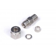 1/4" Stainless Compression Fitting Kit - 1/8” NPT Thread