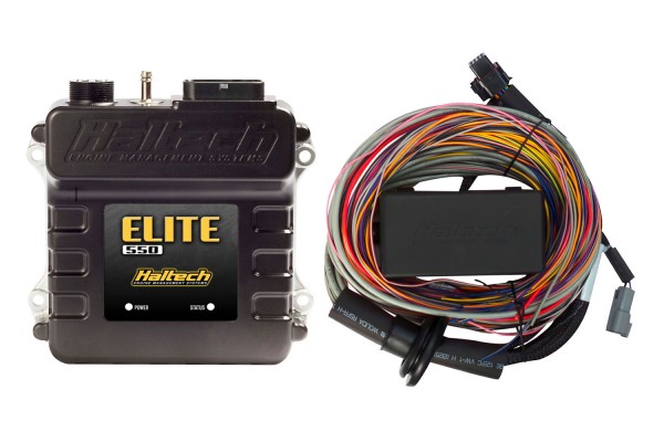 Elite 550 + Premium Universal Wire-in Harness Kit
Length: 5.0m (16’)
