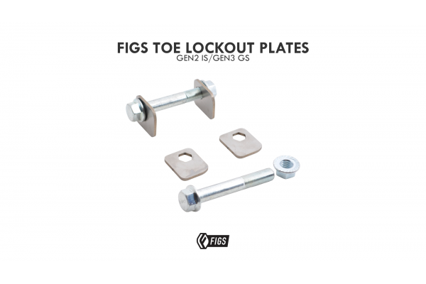 FIGS IS F/GEN2 IS/GEN3 GS TOE LOCKOUT PLATES
