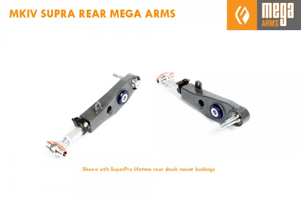 REAR ADJUSTABLE MEGA ARM LCA RACE/TRACK VERSION  MKIV SUPRA 