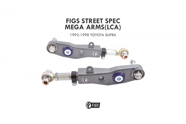 FIGS 1993-1998 TOYOTA SUPRA STREET SPEC MEGA ARMS(LCA) FIGS 1993-1998 TOYOTA SUPRA STREET SPEC MEGA ARMS(LCA)
