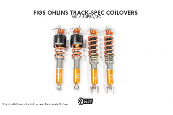 FIGS OHLINS TRACK SPEC COILOVERS MKIV SUPRA SPECIFIC JZA80