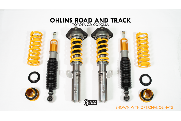 2023-2025 Toyota GR Corolla Ohlins Road & Track Coilover Suspension System