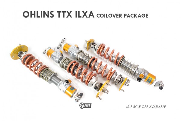 OHLINS TTX ILX COMPETITION COILOVERS IS-F SPECIFIC