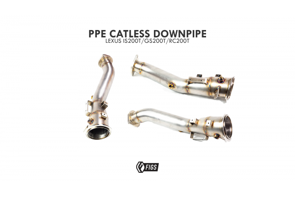 PPE CATLESS DOWNPIPE  IS200T RC200T GS200T