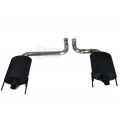 PPE IS-F STAINLESS STEEL DUAL EXHAUST